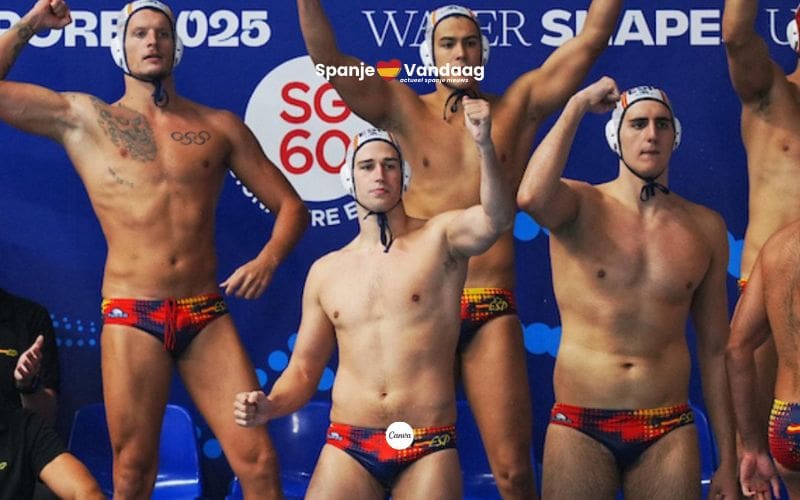 Spanje voor de vierde keer wereldkampioen waterpolo