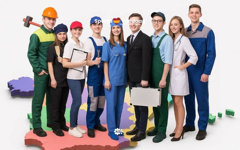 Spaanse werkloosheid daalt, maar blijft de hoogste van Europa