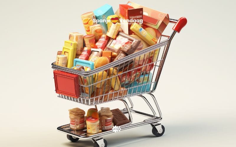 Spanjaarden geven gemiddeld 5.400 euro per jaar uit aan eten