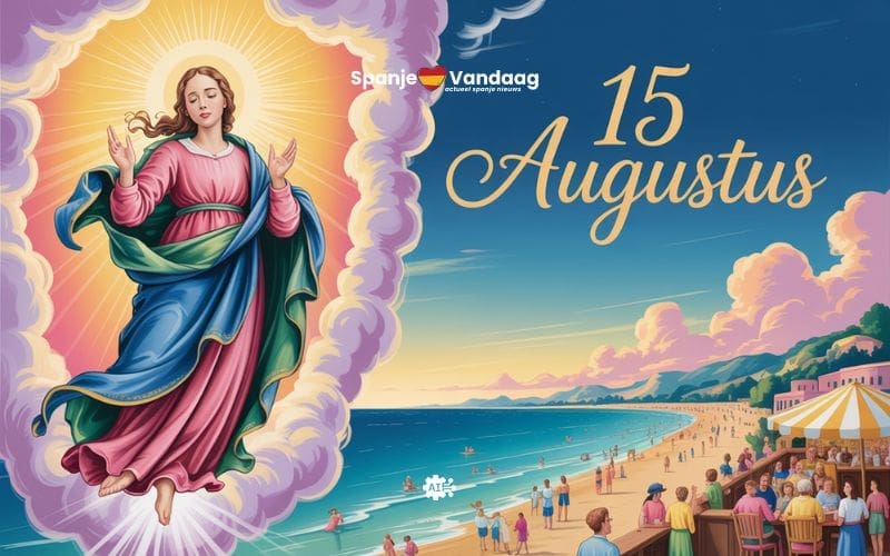 15 augustus: nationale feestdag in Spanje tijdens drukste vakantieweek van het jaar