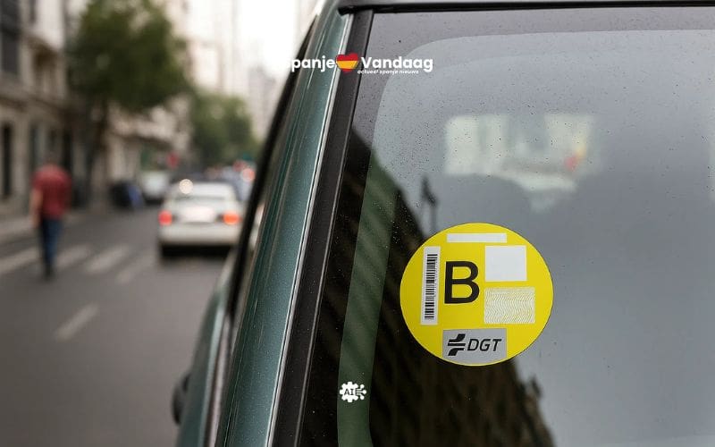 Steeds meer Spaanse steden weren auto’s met milieusticker B uit milieuzones
