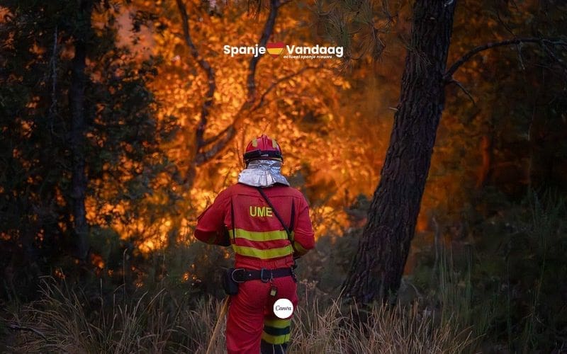 Spanje verklaart einde van bosbranden-crisis maar waarschuwt voor blijvend risico
