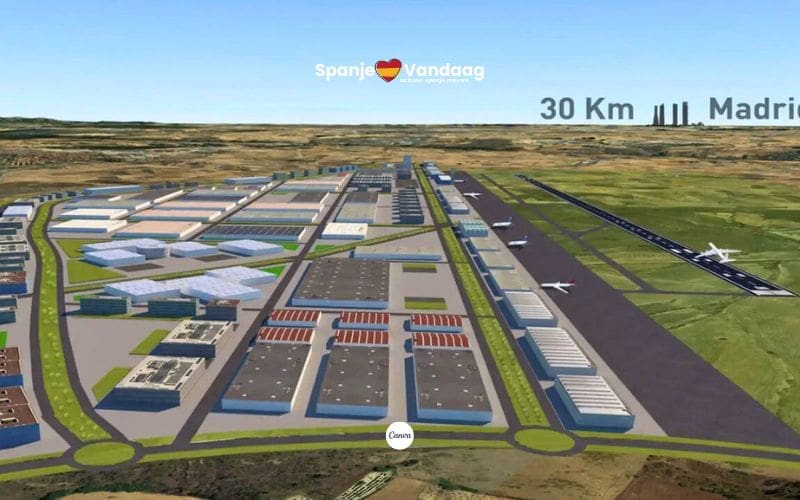 Ondernemers willen tweede luchthaven bij Madrid om druk op Barajas te verlichten