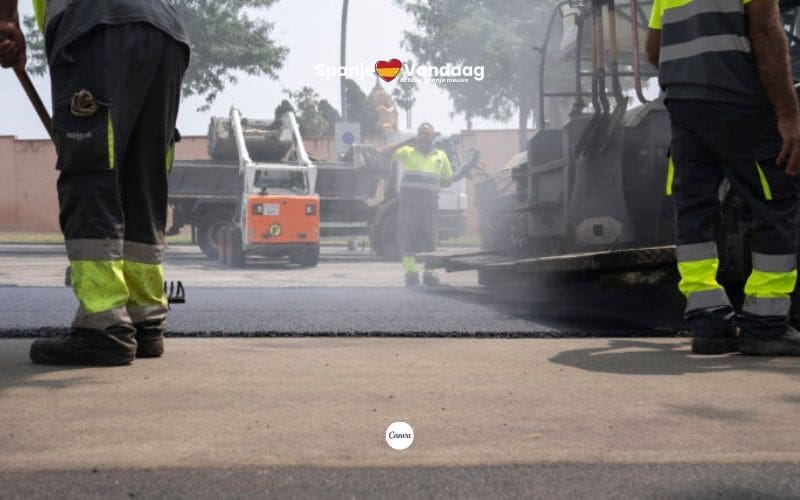 Barcelona test koel asfalt om hitte-eilanden te bestrijden