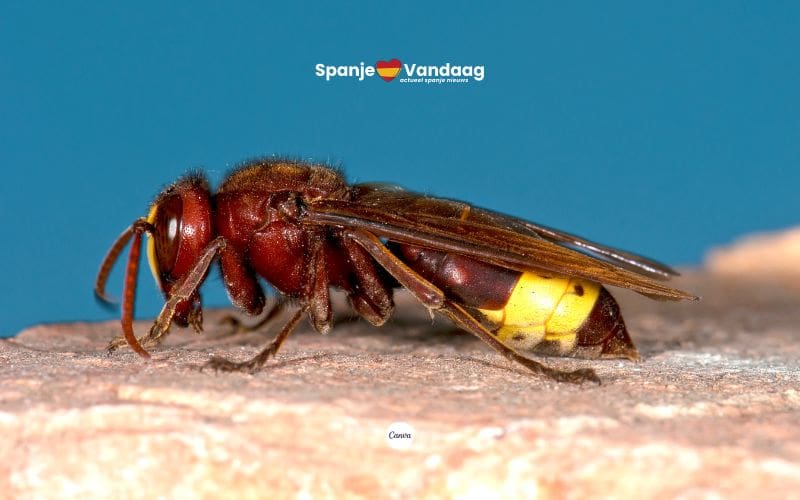 Gevaarlijke oriëntaalse reuzenwesp rukt op in Andalusië en bedreigt bijenteelt