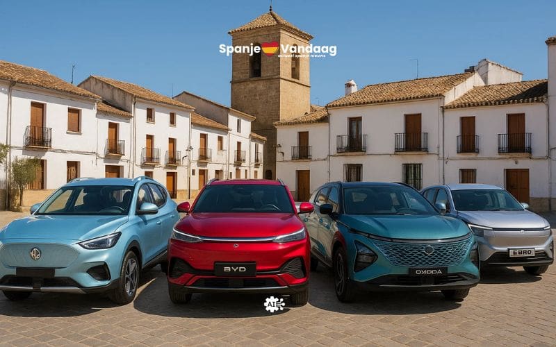 Chinese automerken rukken op in Spanje, maar Toyota blijft koploper