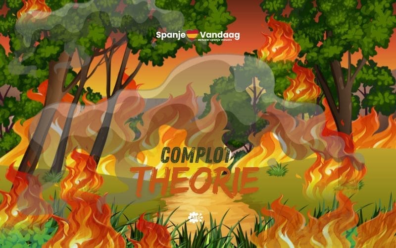 Complottheorieën over bosbranden in het westen van Spanje