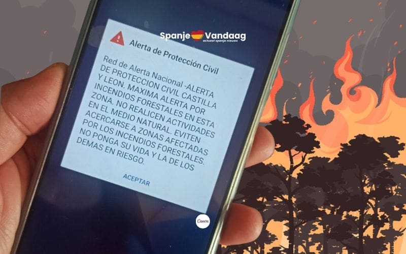 ES-Alert waarschuwt voor recreatie in Picos de Europa en Camino-pelgrims in Noord-Spanje