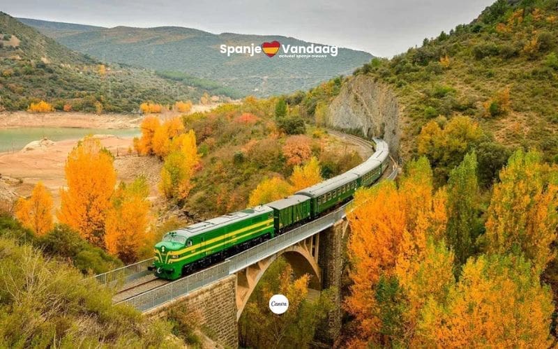 Reis terug in de tijd met de historische Expreso de Canfranc in de Pyreneeën