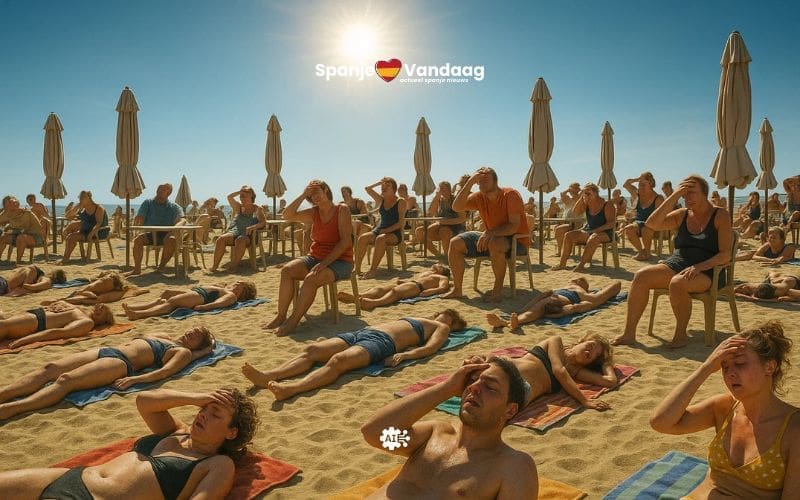 Periodes van extreme warmte zetten Spaans toerisme onder druk