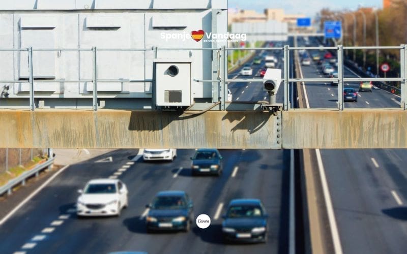 De flitskasten met de meeste boetes in Málaga en Spanje