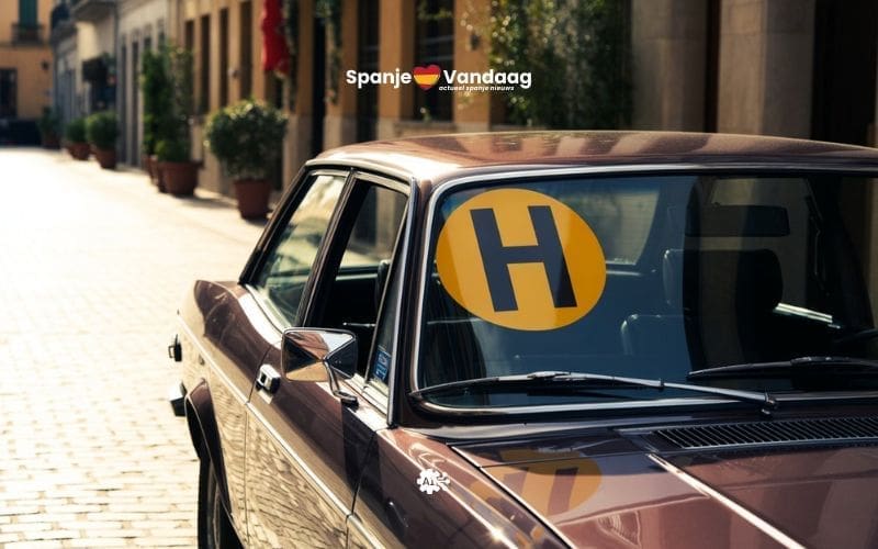 Klassieke auto’s van 30 jaar krijgen speciale H-sticker in Spanje