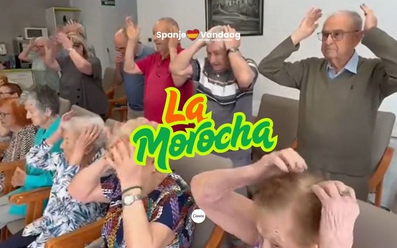 Spaanse ouderen dansen massaal mee op virale zomerhit ‘La Morocha’