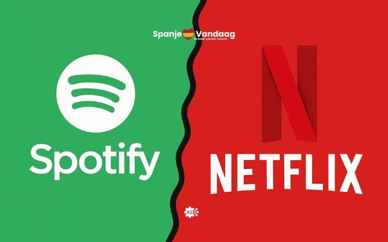 Spotify en Netflix verhogen prijzen in Spanje vanaf september