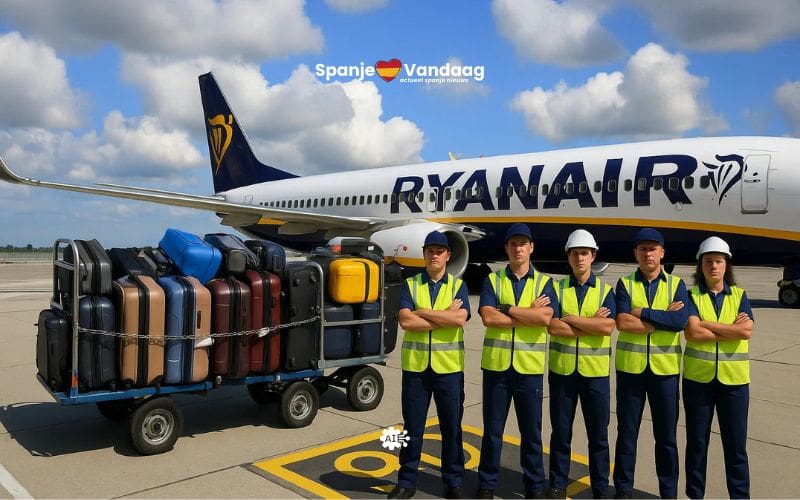 Update over maandenlange staking grondpersoneel van Ryanair in Spanje