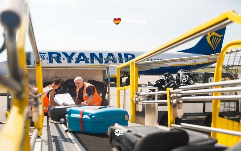 Ryanair-staking vanaf 15 augustus breidt uit naar 12 luchthavens in Spanje