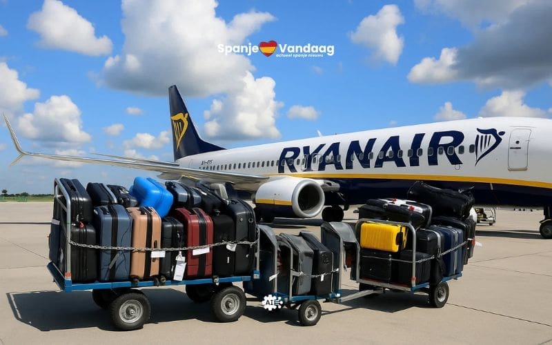 De handling bij alle bases van Ryanair in Spanje staken vanaf 15 augustus