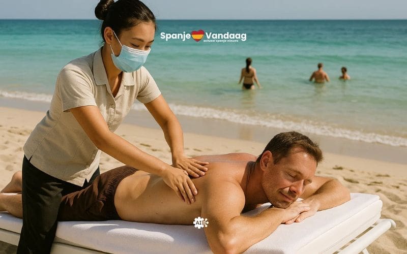 Pas op voor ongediplomeerde masseurs op Spaanse stranden