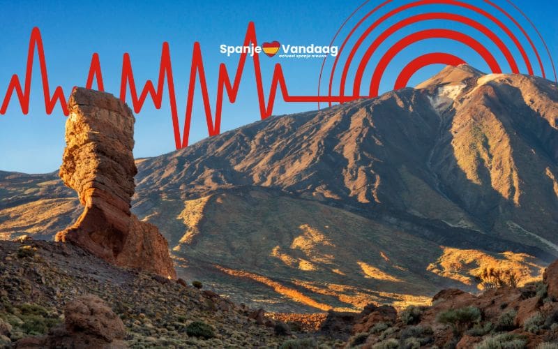 Opnieuw meer dan 90 kleine aardbevingen bij Tenerife