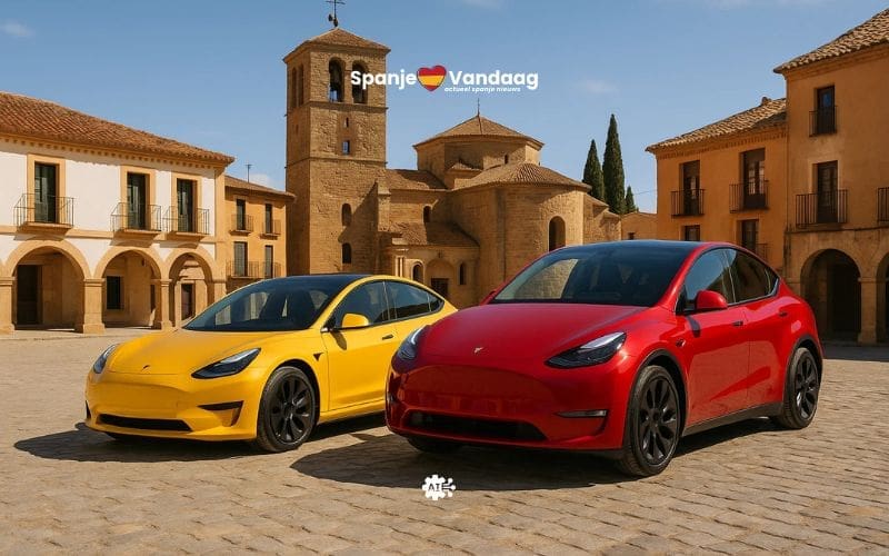 Tesla Spanje breekt records in 2024, maar krijgt klappen in 2025