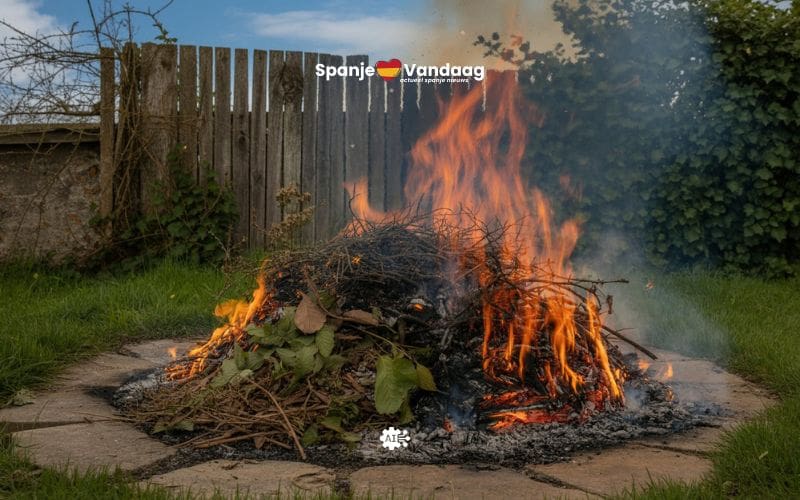 Dit zijn de regels voor het verbranden van landbouwresten in Spanje