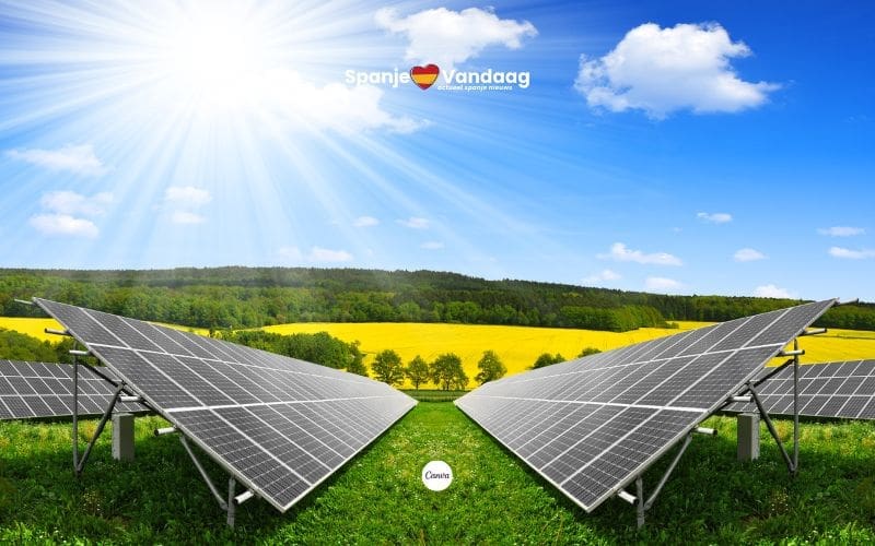Zonne-energie te snel gegroeid in Spanje
