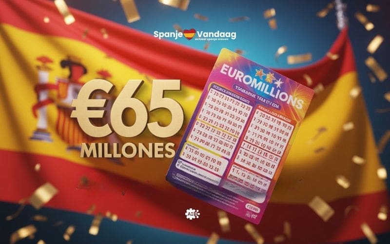 Spaanse winnaar pakt EuroMillions-jackpot van 65 miljoen euro