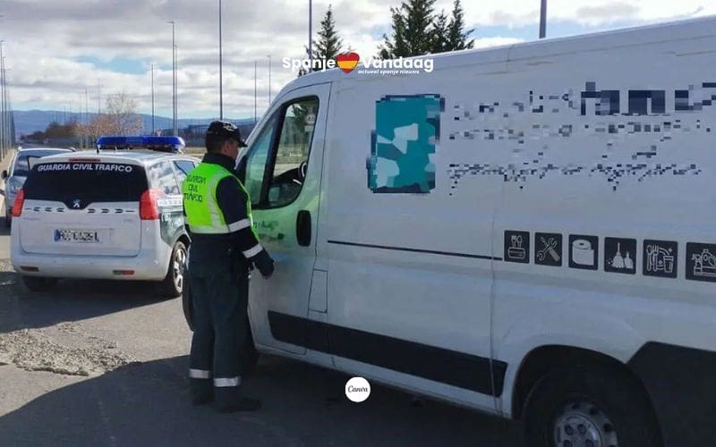 Verkeerspolitie richt pijlen op bestelbusjes na forse stijging verkeersongelukken in Spanje