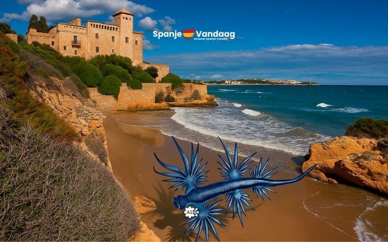 Costa Dorada voorlopig gespaard van giftige “blauwe draak” aan de kust