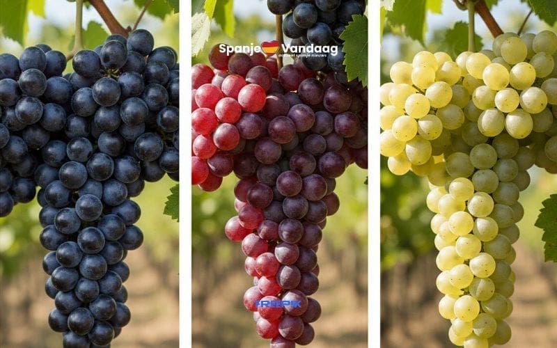 Welke Spaanse druiven zijn het gezondst: witte, rode of paarse