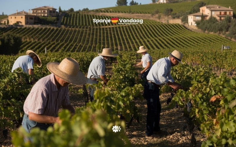 Druivenpluk in Spanje weken eerder klaar door extreme hitte
