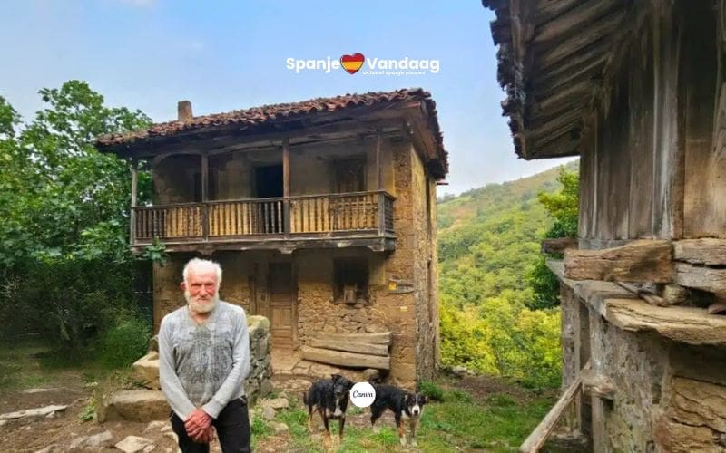 93-jarige Federico leeft zoals honderd jaar geleden in het ruige Asturië (video)