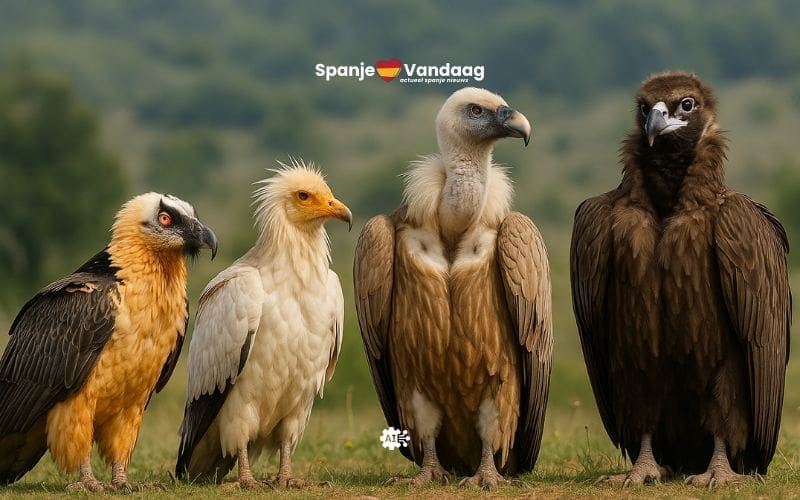 Internationale Dag van de Gieren in Spanje waar de meeste ‘buitres’ leven van Europa