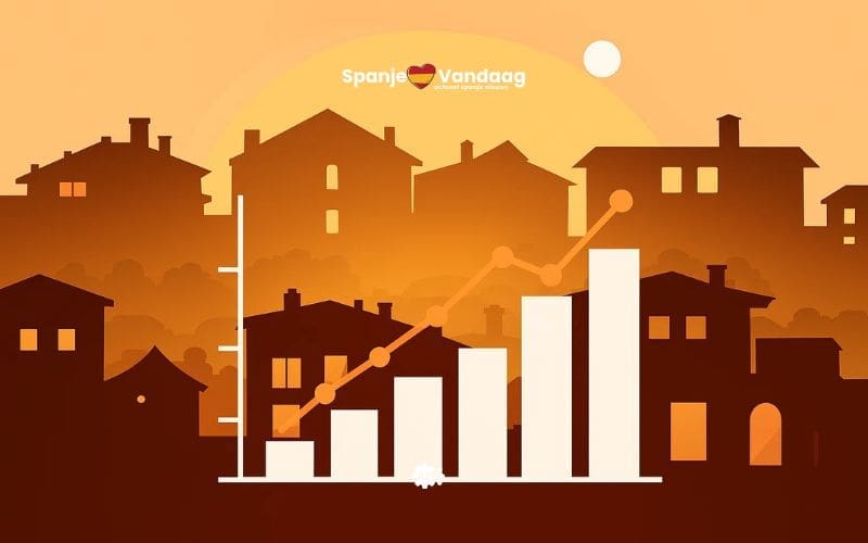 Recordstijging woningprijzen in Spanje tot hoogste sinds 2007