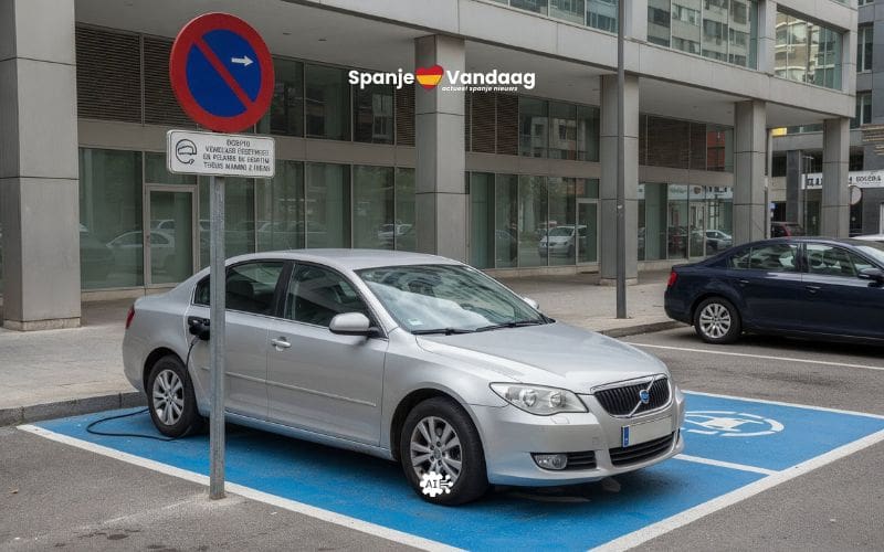 Nieuwe 200 euro boetes voor ‘icing’ of foutparkeren op laadplekken in Spanje