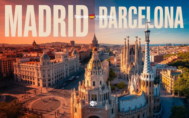 Madrid en Barcelona bovenaan lijst gevaarlijkste steden van Spanje