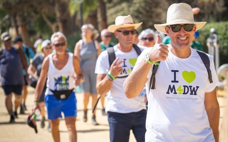 Marbella 4 Days Walking verwacht bijna 3.000 deelnemers in oktober