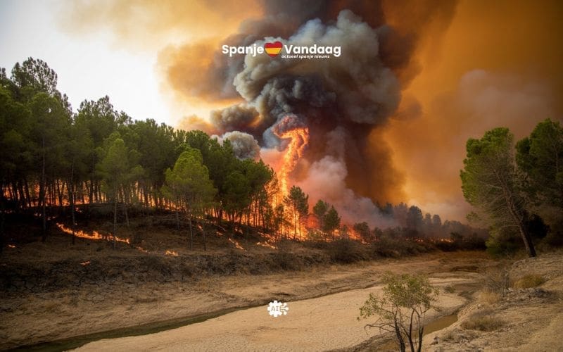 Klimaatverandering is dé vlammenwerper achter verwoestende natuurbranden in Spanje