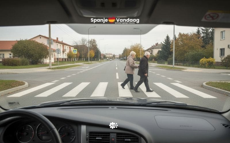 Oudere voetgangers lopen dubbel zo vaak dodelijk risico bij aanrijdingen in Spanje