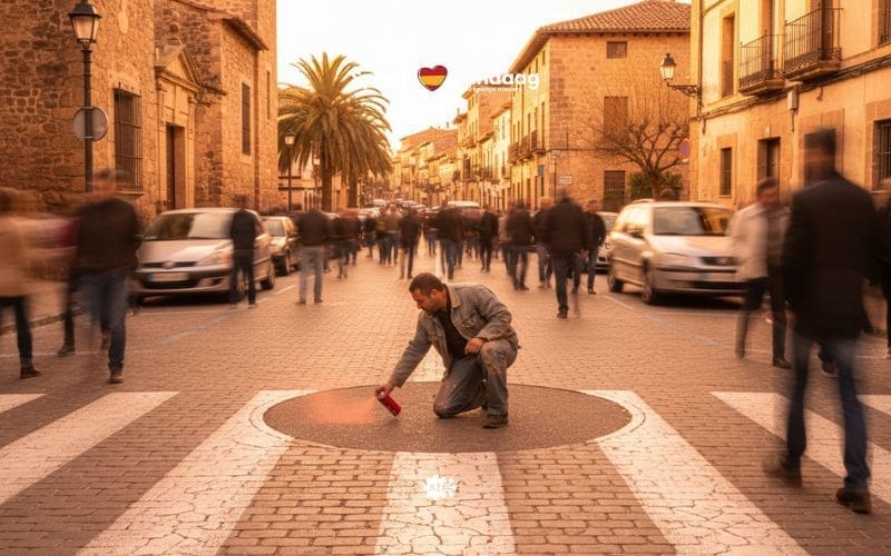 Gigantische penis-graffiti op weg dwingt gemeente tot actie in Málaga