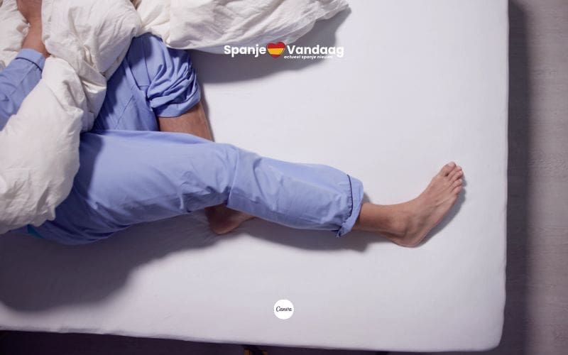 Miljoenen Spanjaarden lijden aan het rusteloze benen syndroom met slapeloze nachten