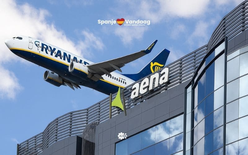 Spaanse luchthavenbeheerder Aena bestempelt Ryanair als misleidend en hekelt afpersingsstrategie