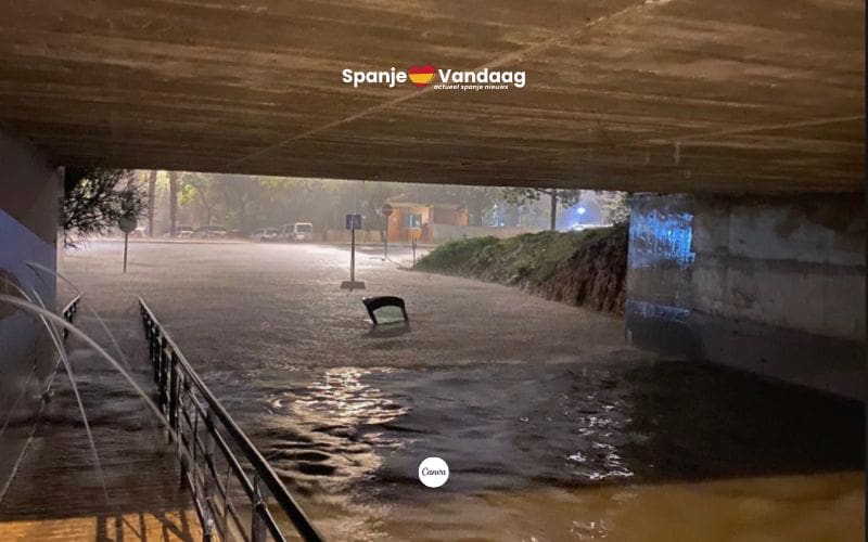 Zware regenbuien verplaatsen zich naar Balearen na chaos in Valencia