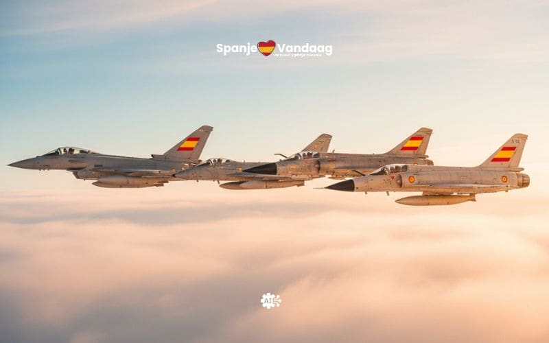 De straaljagers van de Spaanse luchtmacht en de Europese toekomst