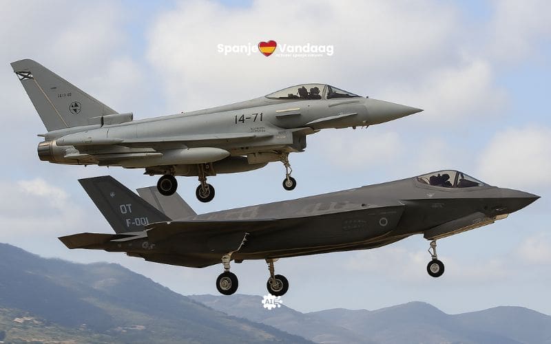 Spanje maakt strategische zet met Europese straaljagers in plaats van de Amerikaanse F-35