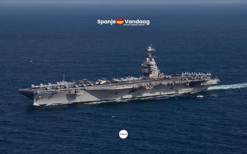 Amerikaans supervliegdekschip naar Mallorca tijdens geopolitieke spanningen