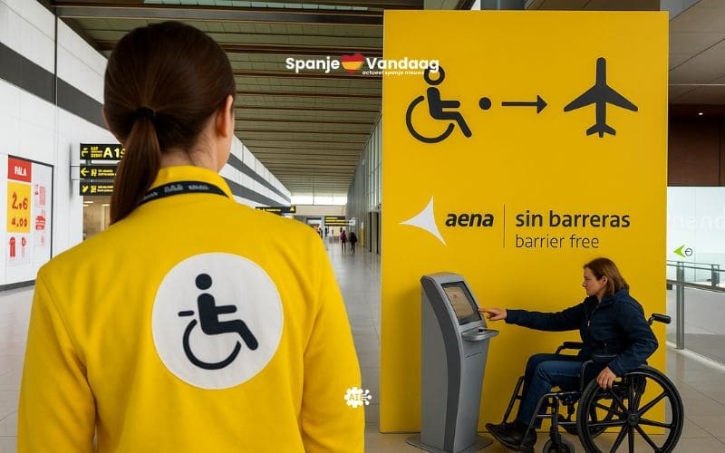 Zo werkt de service ‘vliegen zonder barrières’ bij de Spaanse luchthavens