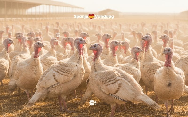 Spanje niet meer vrij van vogelgriep na nieuwe uitbraken op boerderijen