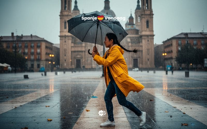 Welke stad is de meest winderige van Spanje met meer dan 200 dagen wind per jaar?
