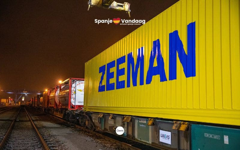 Zeeman kiest voor treintransport van lege containers tussen Spanje en Nederland